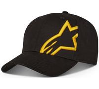 Alpinestars Corp Snap 2 Kappe, schwarz-gelb
