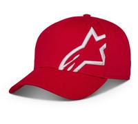 Alpinestars Corp Snap 2 Kappe, weiss-rot