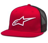 Alpinestars Herren Baseball Kappe Corp Trucker, Rot Schwarz, OS, 1025-81003