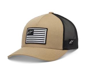 Alpinestars Flag Snap Hat sand-schwarz-weiß