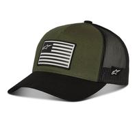 Alpinestars Flag Snap Hut grün-schwarz