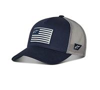 Alpinestars Flag Snapback Deckel One Size Navy / Grey (Herstellerartikelnummer: 1211-81013-7011-OS)