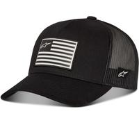 Alpinestars Flag Snapback Trucker Hat Baseballkappe Herren mit hinten Schnappverschluss Einheitsgröße