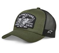 Alpinestars Heritage Patch Trucker Kappe, grün/schwarz, Einheitsgröße