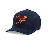 Alpinestars Herren Baseball Kappe Ride 2.0 Hat, Navy/Orange, LXL, 1019-81114