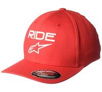 Alpinestars Herren Baseball Kappe Ride 2.0 Hat, Rot-Weiss, S/M, 1019-81114