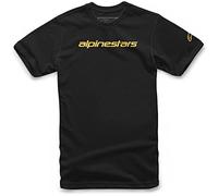 Alpinestars Herren Original Logo Kurzarm T-Shirt mit Rundhalsausschnitt