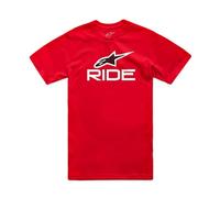 §T-Shirt Alpinestars Ride 4.0 CSF Rot-Weiß-Schwarz§