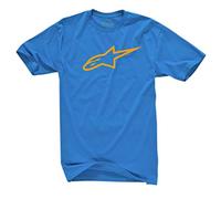 Alpinestars Herren T-Shirt AGELESS CLASSIC TEE, Turquoise/Orange, M, 1032-72030