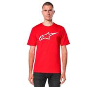 Alpinestars Herren T-Shirt Ageless Csf Tee Kurzarmshirt für Männer mit Rundhalsausschnitt Rot/Weiß XL