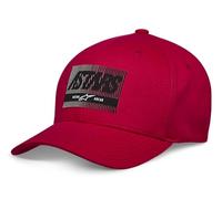 Alpinestars Hypto Hat Unisex Baseball Cap Herren Baseballkappe für Sport Rot SM