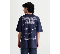 Alpinestars Institute Oversized Ss Csf Tee Navy, Größe: XL