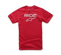 Alpinestars, Kid's Ride 2.0 Tee, Kurzarm-Shirt, Rot-Weiss, Xs, Unisex-Kinder