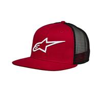 Alpinestars Herren Baseballkappe Corp Trucker Rot/Schwarz Einheitsgröße