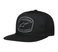 Alpinestars Promptus Snapback Cap Basecap Baseballcap Flat Brim Damen/Herren - Snapback, mit Schirm Frühling-Sommer Herbst-Winter Frühjahr Sommer Herbst Winter - One Size schwarz