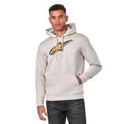 Alpinestars Quickness Hoodie Kapuzenpullover für Herren Fleece Sweatshirt mit Kapuze Weiß XL