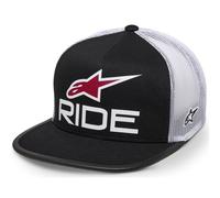 Alpinestars Ride 4.0 ER Kappe schwarz-weiß-rot