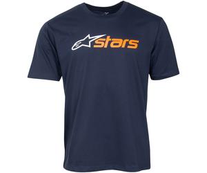 Alpinestars T-Shirt „Blaze 2.0“ in Blau mit Logo-Print L