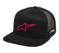 Kappe Alpinestars 3D Ageless Trucker Schwarz/RotVerstellbar Schwarz,Rot
