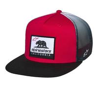 Truckerkappe Alpinestars Cali Gradient Rot/Schwarz/WeißEinheitsgröße Rot,Schwarz,Weiß
