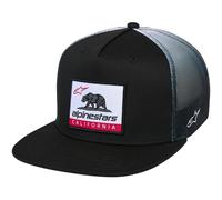 Truckerkappe Alpinestars Cali Gradient Schwarz/WeißEinheitsgröße Schwarz,Weiß