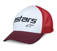 Alpinestars Vital Trucker Kappe, weiss-rot für Männer