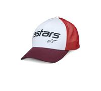 Alpinestars Vital Trucker Kappe, weiss-rot für Männer