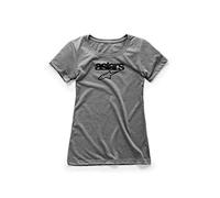 Alpinestars, Women's Heritage Blaze Tee, Kurzarm-Shirt, Graues Heidekraut, XL, Frau