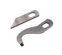 Alrens 2PCS Ober und Untermesser passend für Gritzner Overlock 788, Dorina 710 Overlocker Sewing Machine Overlock-Nähmaschinen Kompatibel mit Singer, Pfaff, Necchi - Präzise