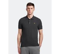 Lyle and Scott Poloshirt Charcoal - Größe M Grau M