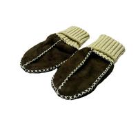 Altabebe Babyhandschuhe Lammfell braun