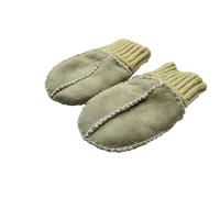 Altabebe Babyhandschuhe Lammfell grau