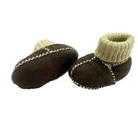 Altabebe Babyschuhe Lammfell braun