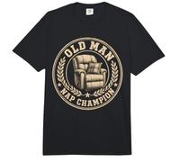 Alter Mann Nap Champion Lustiger Opa im Ruhestand Comfort Colors Adult Heavyweight T-Shirt
