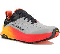 Altra Olympus 6 Trail-Laufschuhe für Herren, Grau/Rot, 42.5 EU