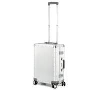 ALUMAXX 45170 Kabinentrolley Orbit, Handgepäck, Rollkoffer aus Aluminium, TSA Schloss, Trolleykoffer mit 4 doppelten 360° Leichtlaufrollen, Alukoffer ca. 54 cm, Silber, 54 x 40 x 20 cm