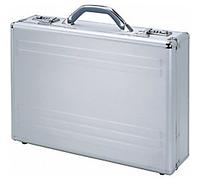 ALUMAXX Aktenkoffer KRONOS 17 Aluminium Silber 46 x 12 x 34,5 cm
