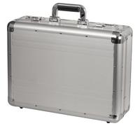 ALUMAXX® Aktenkoffer TAURUS 44 x 32 x 11 cm (B x H x T) 46 x 35 x 16 cm (B x H x T) Zahlenkombinationsschloss abnehmbarer Tasche, zwei Fächern für Visitenkarten, Reißverschlussfach, zwei Einsteckfäche