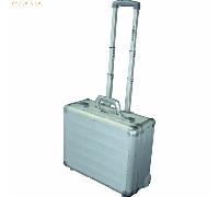 Alumaxx Pilotenkoffer Galaxy 45163, Trolley, Aluminium, mit Laptopfach, silber