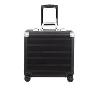 ALUMAXX Business Trolley Koffer GEMINI,schwarz 360° Leichtlaufdoppelrollen,Tragegriff