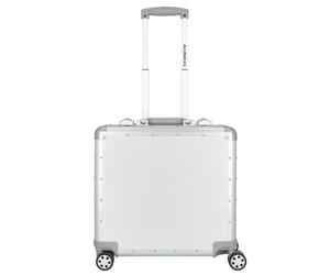 Alumaxx Gemini 4-Rollen Pilotenkoffer 42,5 cm Laptopfach silberfarben
