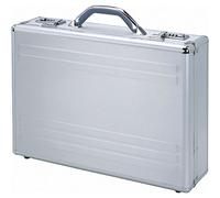 Alumaxx Laptop-Attachékoffer Kronos Aktentasche, Silber