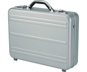 ALUMAXX Laptop Attachékoffer MERCATO Aktenkoffer Laptop Alu Koffer Aluminium silber 45188