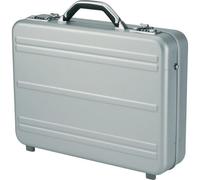 ALUMAXX Mercato Schnappverschluss Aktentasche Aluminium Silber 45188 - silber 45188