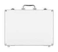 Alumaxx Attaché-Koffer Minor 45112 – Aluminium, Silber, 40,5×31×6,5 cm, mit Schnappverschlüssen