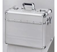 ALUMAXX Pilotenkoffer BETHA silber bis 43,2 cm (17 Zoll)