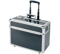 Alumaxx Pilotenkoffer CARBON - silber