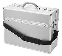ALUMAXX Pilotenkoffer, mit Tragegriff, 1 Fach, Aluminium, silber