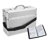 ALUMAXX® Pilotenkoffer, mit Tragegriff, 1 Fach, Leichtmetall, silber