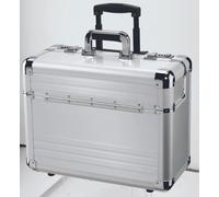 ALUMAXX Pilotenkoffer OMEGA Aluminium silber